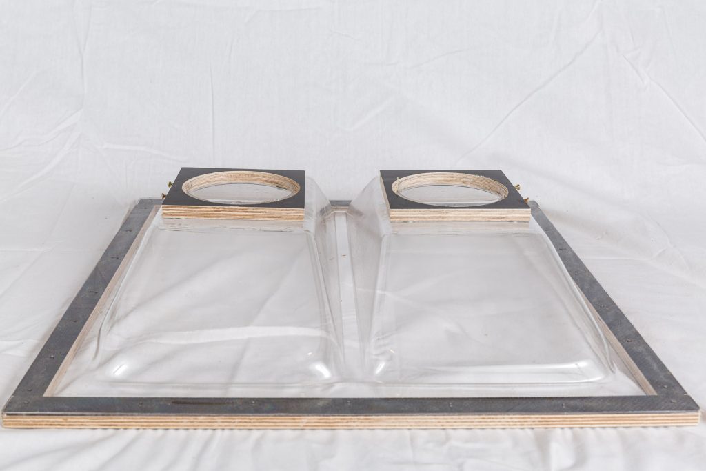 Transparent lid for Oxamat Jumbo 100 (standard sizes)