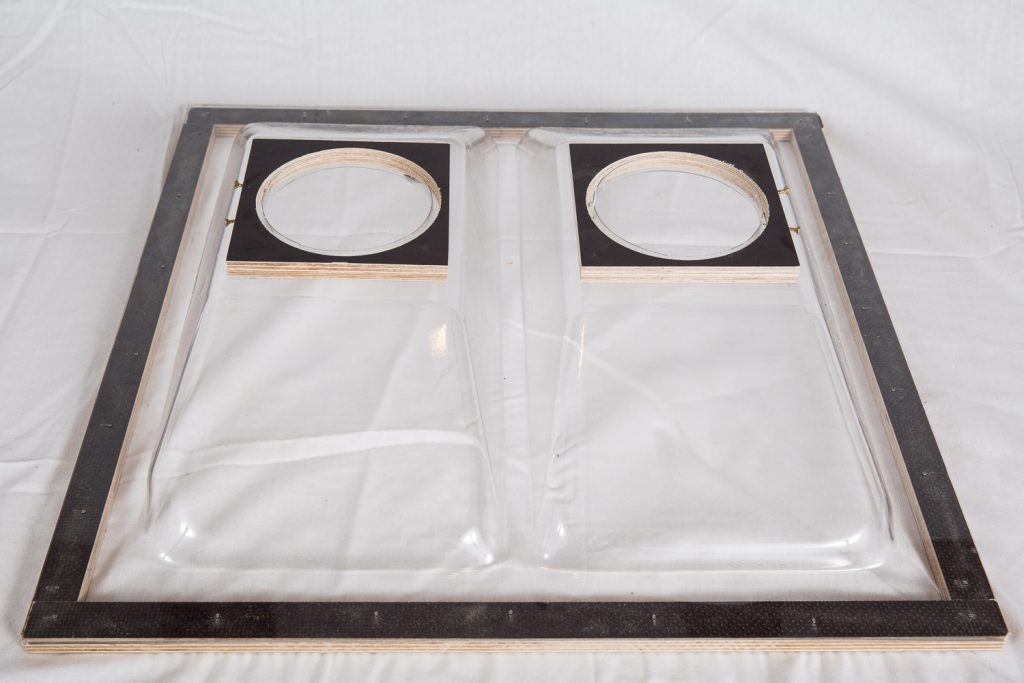 Transparent lid for Oxamat Jumbo 100 (standard sizes)